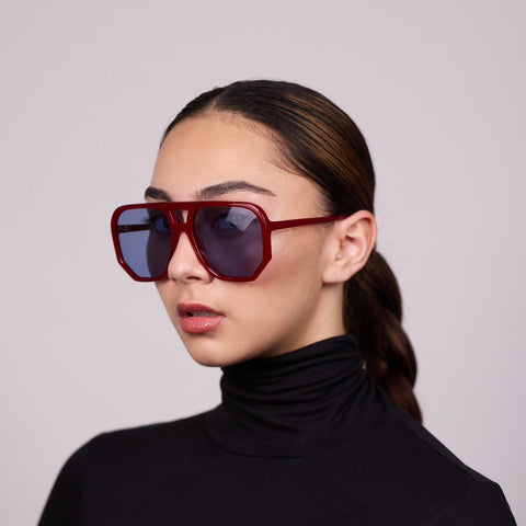 Wager - Rouge w/ Blue Monochrome Lens