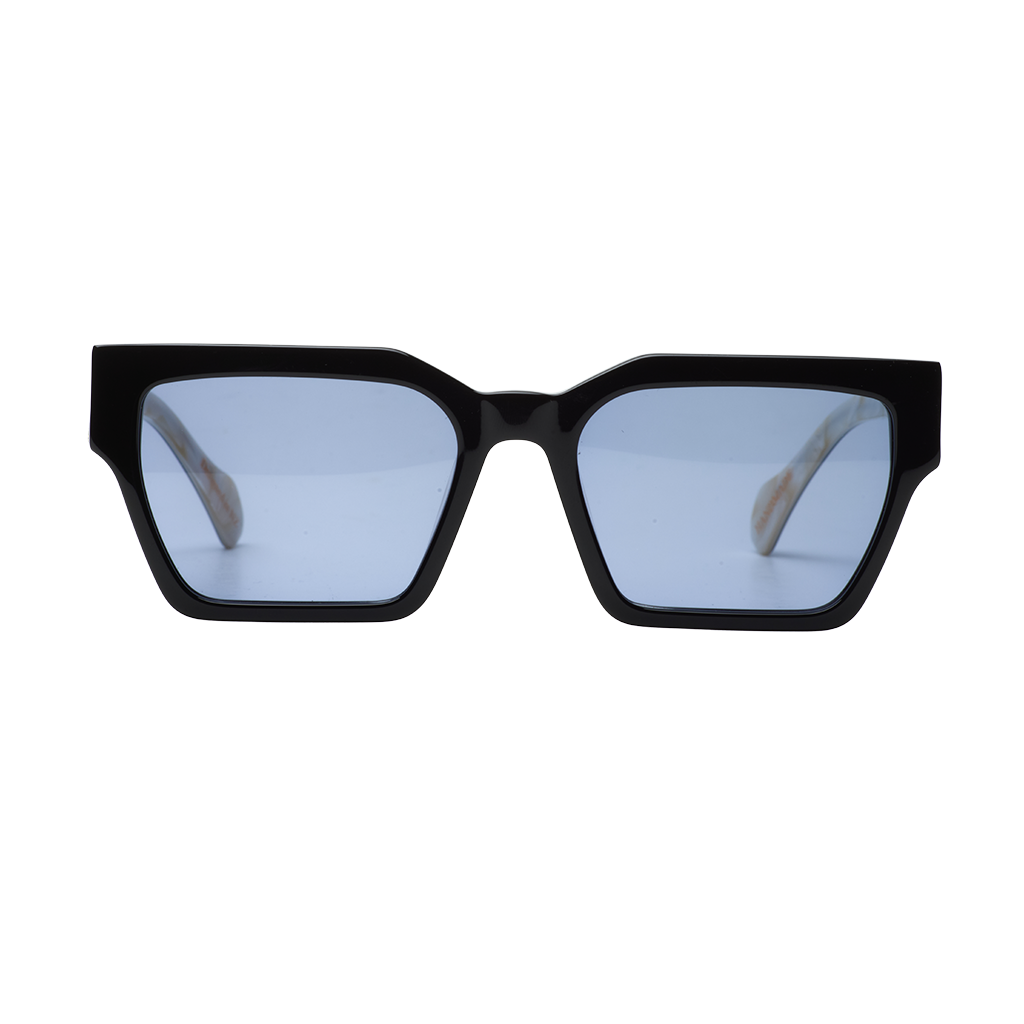 Carnage - Black w/ Blue Monochrome Lens