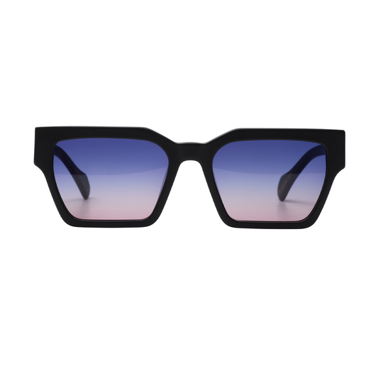Carnage - Matt Black w/ Blue to  Purple Lens