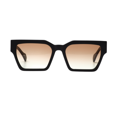 Carnage - Matt Black w/ Brown to Green Lens