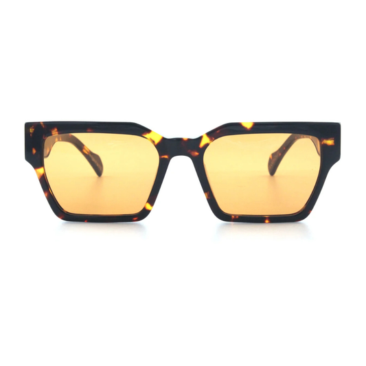 Carnage - Brown Tort w/ Orange Monochrome Lens