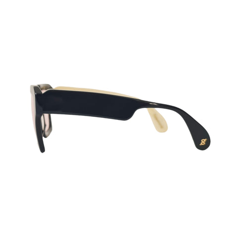 Damage - Black with Pink Lenses