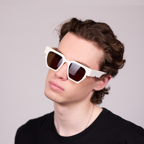 Homage - Ivory w/ Brown Monochrome Lens