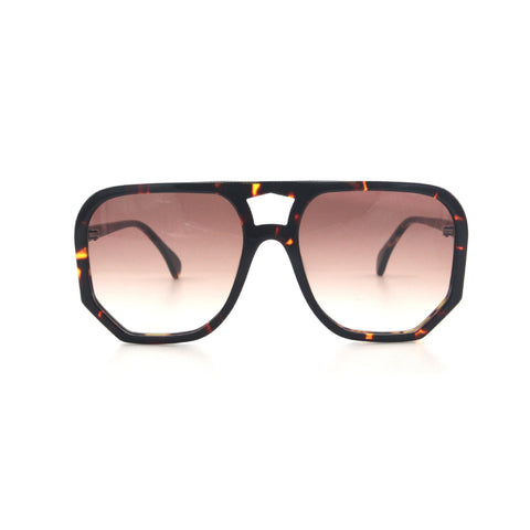 Wager - Brown Tort with Brown Gradient Lenses