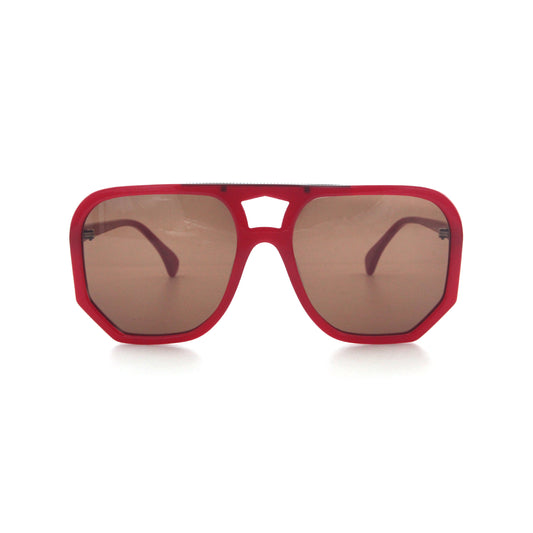 Wager - Rouge w/Brown Monochrome Lens