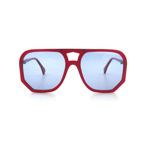 Wager - Rouge w/ Blue Monochrome Lens