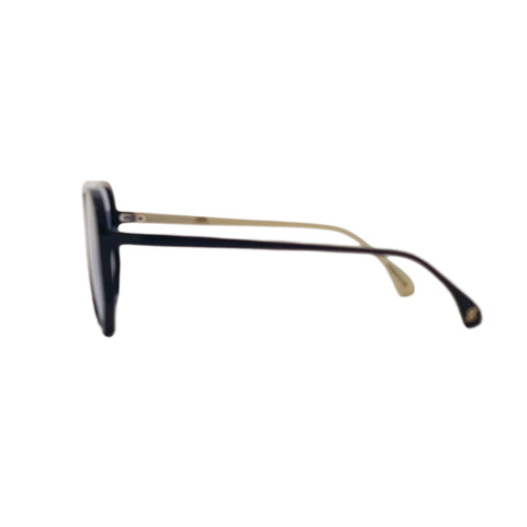 Wager - Black with Blue Lenses