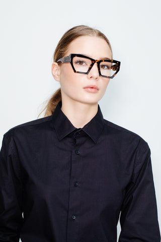 Magenta - Brown Tort Optic