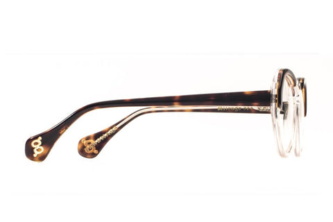 Mileage - Clear Tortoise Optic