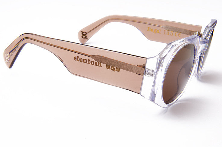 Bagel - Crystal / Brown - AgeEyewear