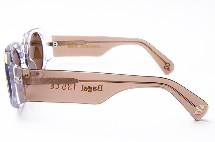 Bagel - Crystal / Brown - AgeEyewear