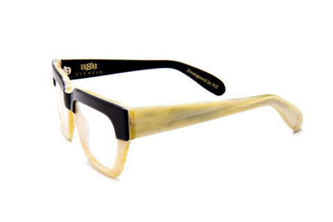 Gage - Black /Bone Limited Edition Optic - AgeEyewear