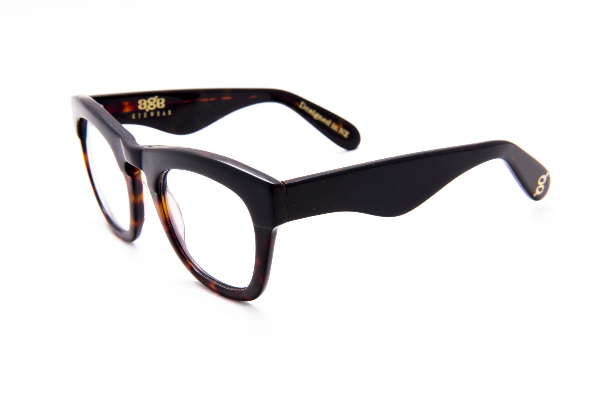 Yager - Black Tort Optic - AgeEyewear