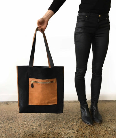 Stowage - Black w Brown
