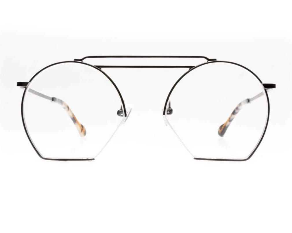 Lineage - Matt Black w Milky Tort Optic