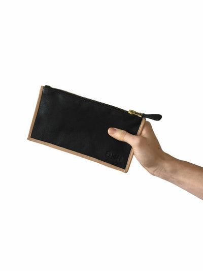 Wallet -  Black w Nude