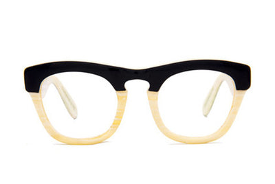 Yager - Black / Bone Limited Edition Optic - AgeEyewear